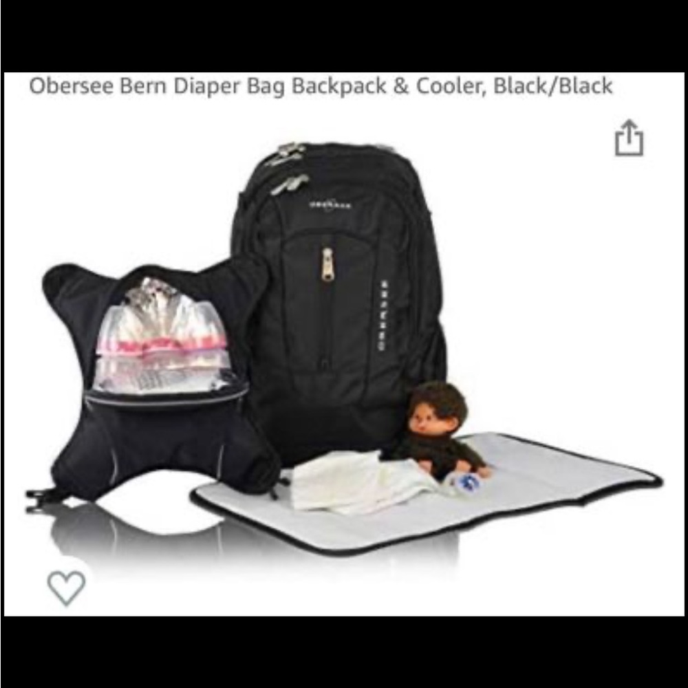Obersee Diaperbag Backpack and cooler